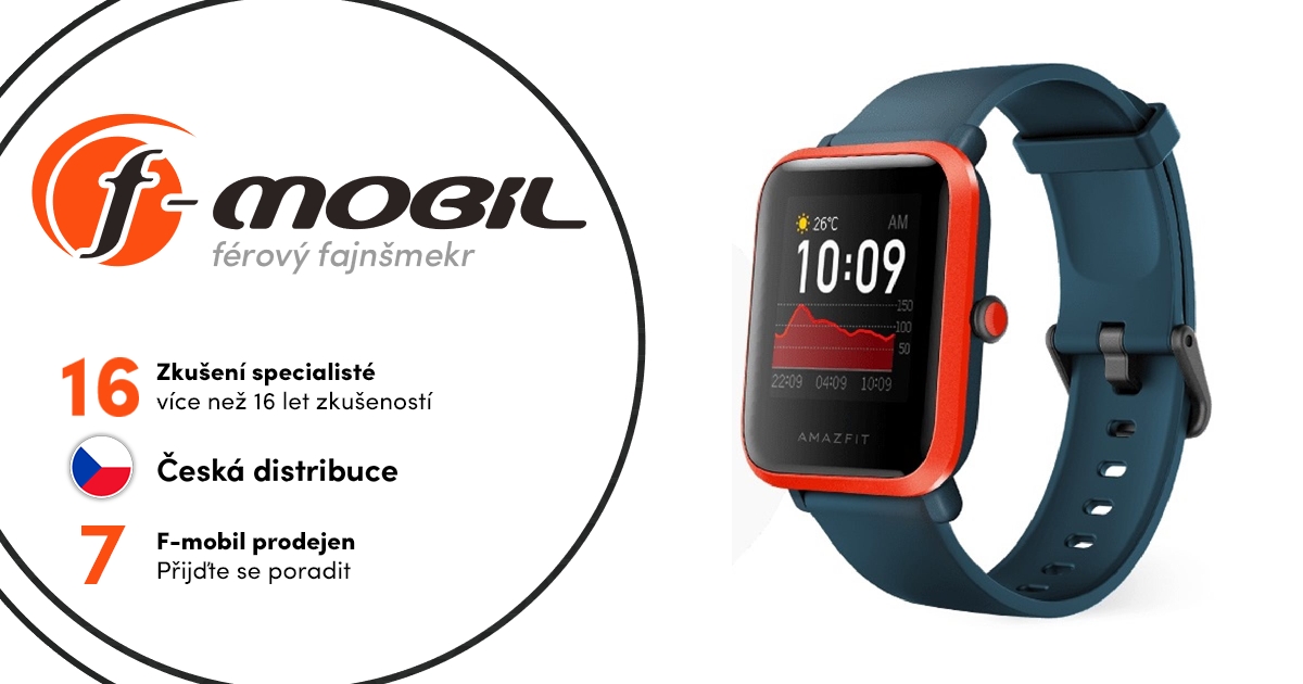 Amazfit Bip S, Red Orange | F-mobil.cz