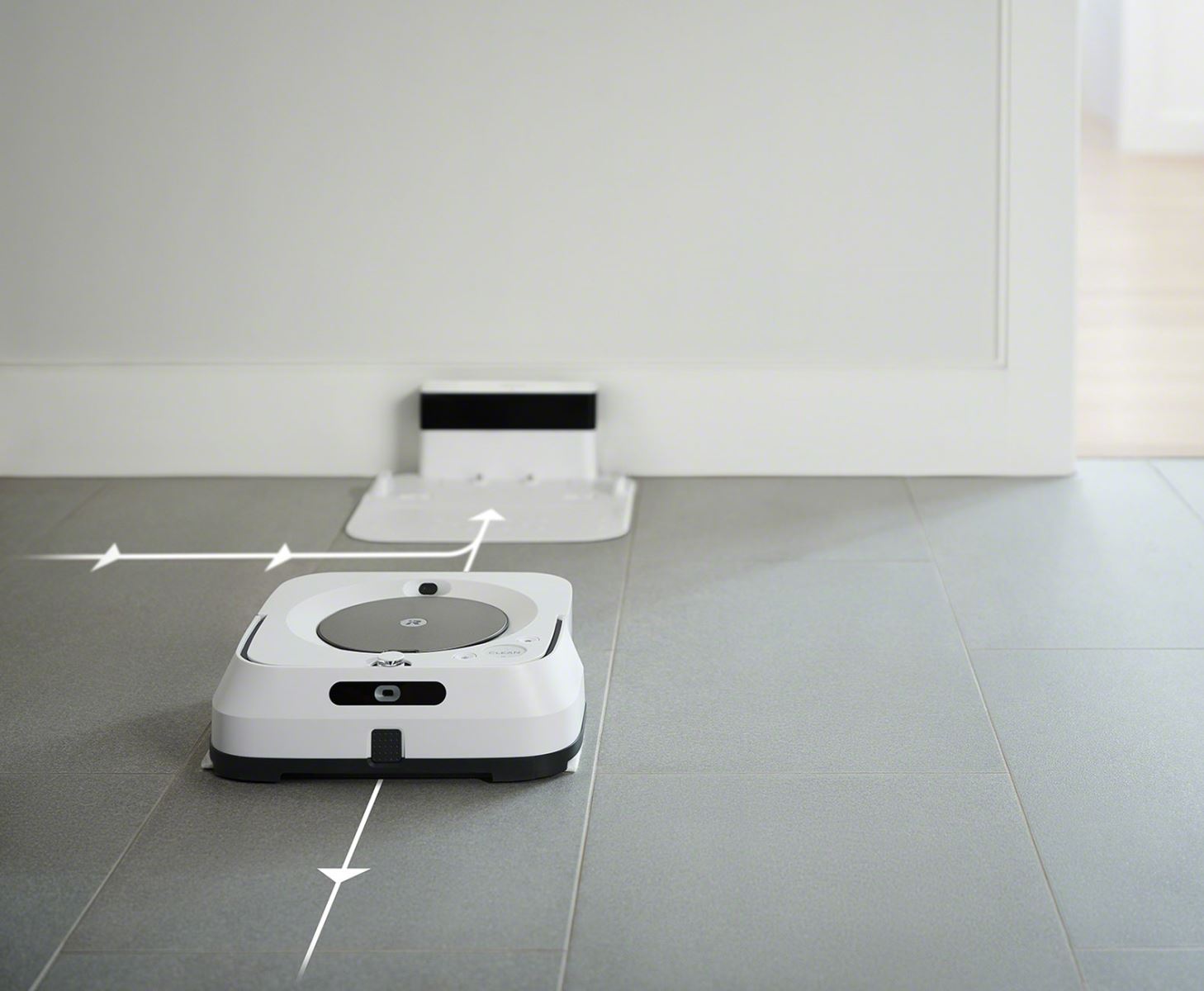 Robotický mop iRobot Braava m6, bílá