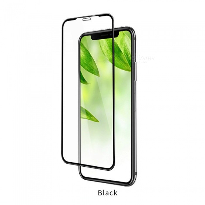 Temperované ochranné tvrzené sklo Hoco pro iPhone X/XS/11 Pro, černá