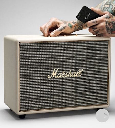 Marshall Woburn Stereo Reprobedna béžová