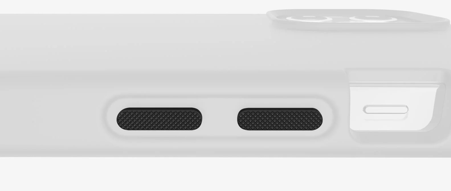 Odolné pouzdro ITSKINS Hybrid Silk 3m pro Apple iPhone 12 Mini, bílá