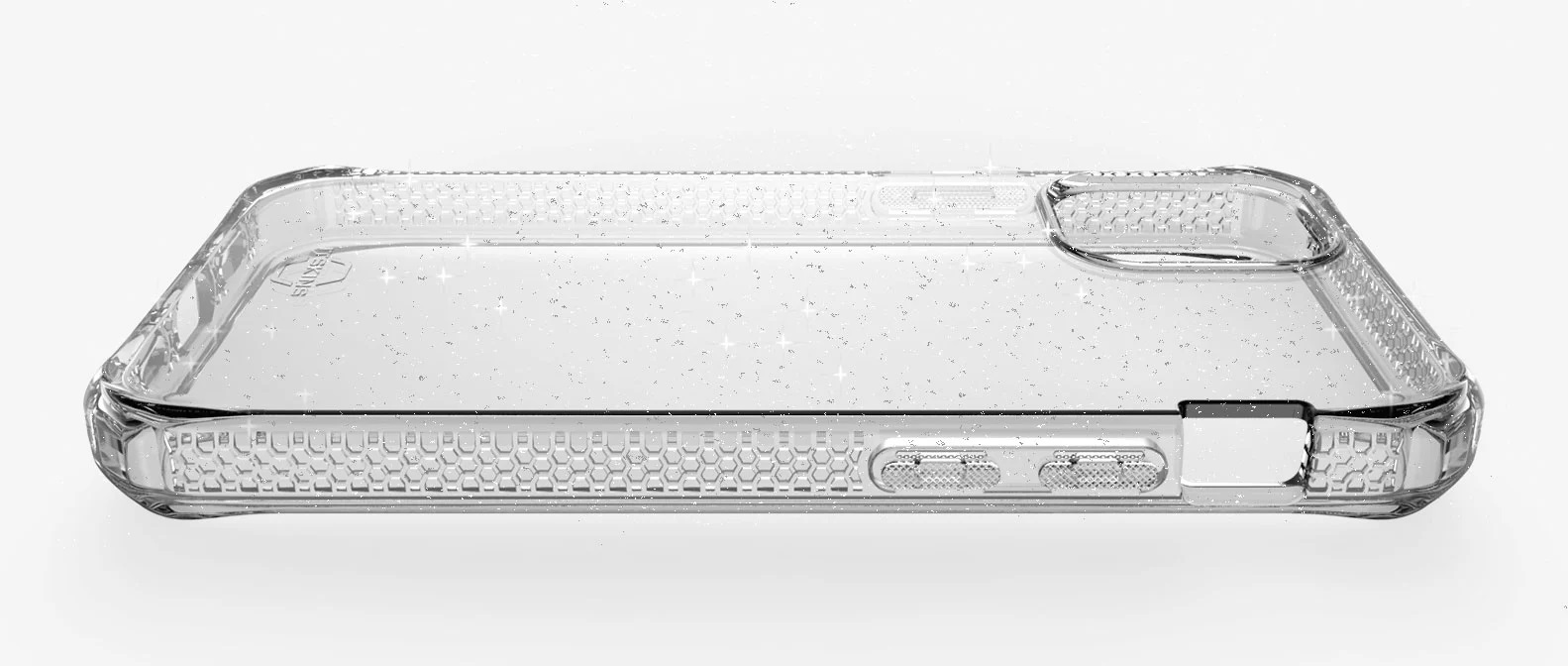 Odolné pouzdro ITSKINS Hybrid Spark 3m Apple iPhone SE 2020, čirá