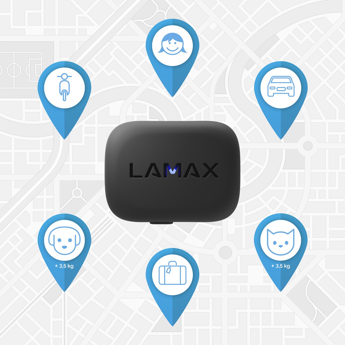 LAMAX GPS Locator