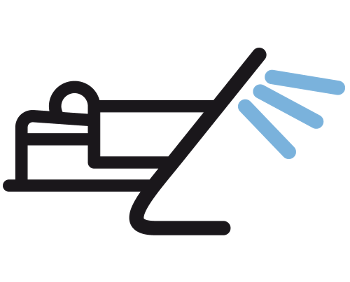 Stolní lampička LAMAX GentiLight Touch černá