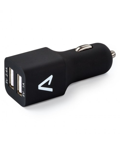 Autonabíječka LAMAX USB Car Charger 3.4A černá/bílá