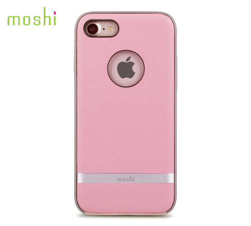 Kryt Moshi Napa pro iPhone 7 a 8 růžové