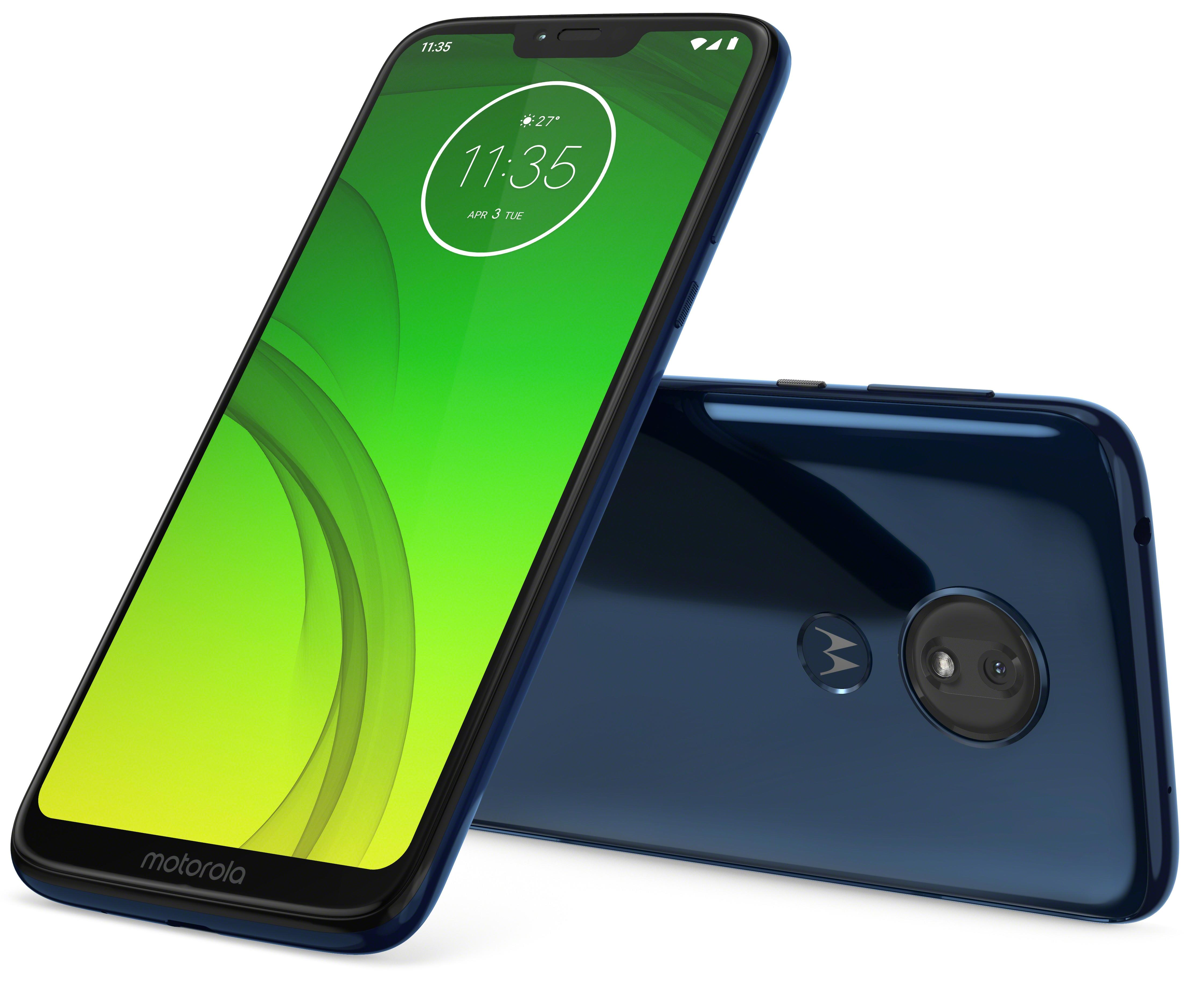Motorola Moto G7 Plus modrá