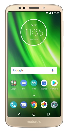 Motorola Moto G6 Play zlatá