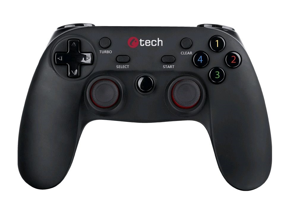 Gamepad C-TECH Lycaon pro PC/PS3/Android bezdrátový, vibrační