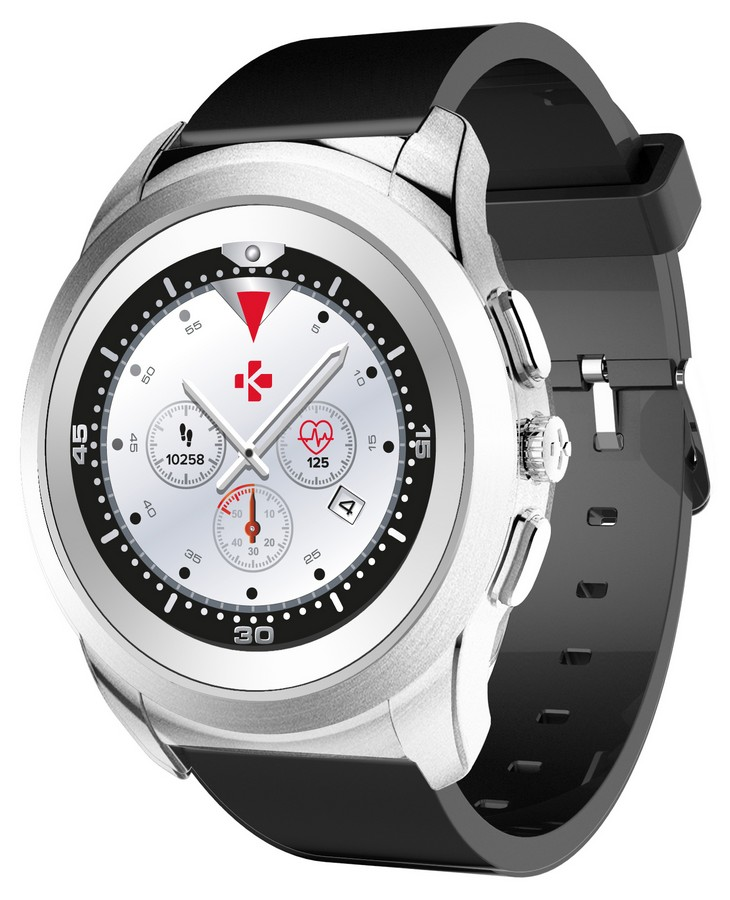 MyKronoz ZeTime Original Silver/White - 44 mm