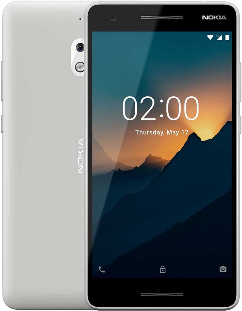 Nokia 2.1 singleSIM stříbrná/modrá