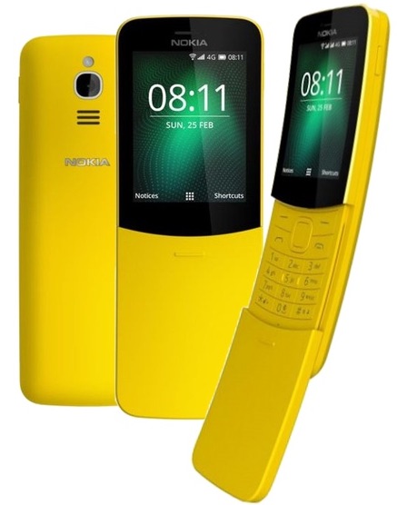 Nokia 8110 2018 DualSIM, žlutá