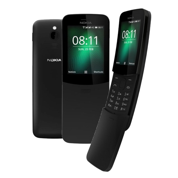 Nokia 8110 4G Single SIM černá
