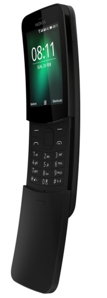 Nokia 8110 4G Single SIM černá