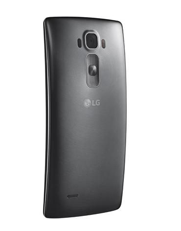 Zadní strana mobilního telefonu LG G Flex 2