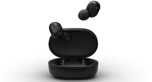 Bezdratová sluchátka Xiaomi Mi True Wireless Earbuds Basic S černá