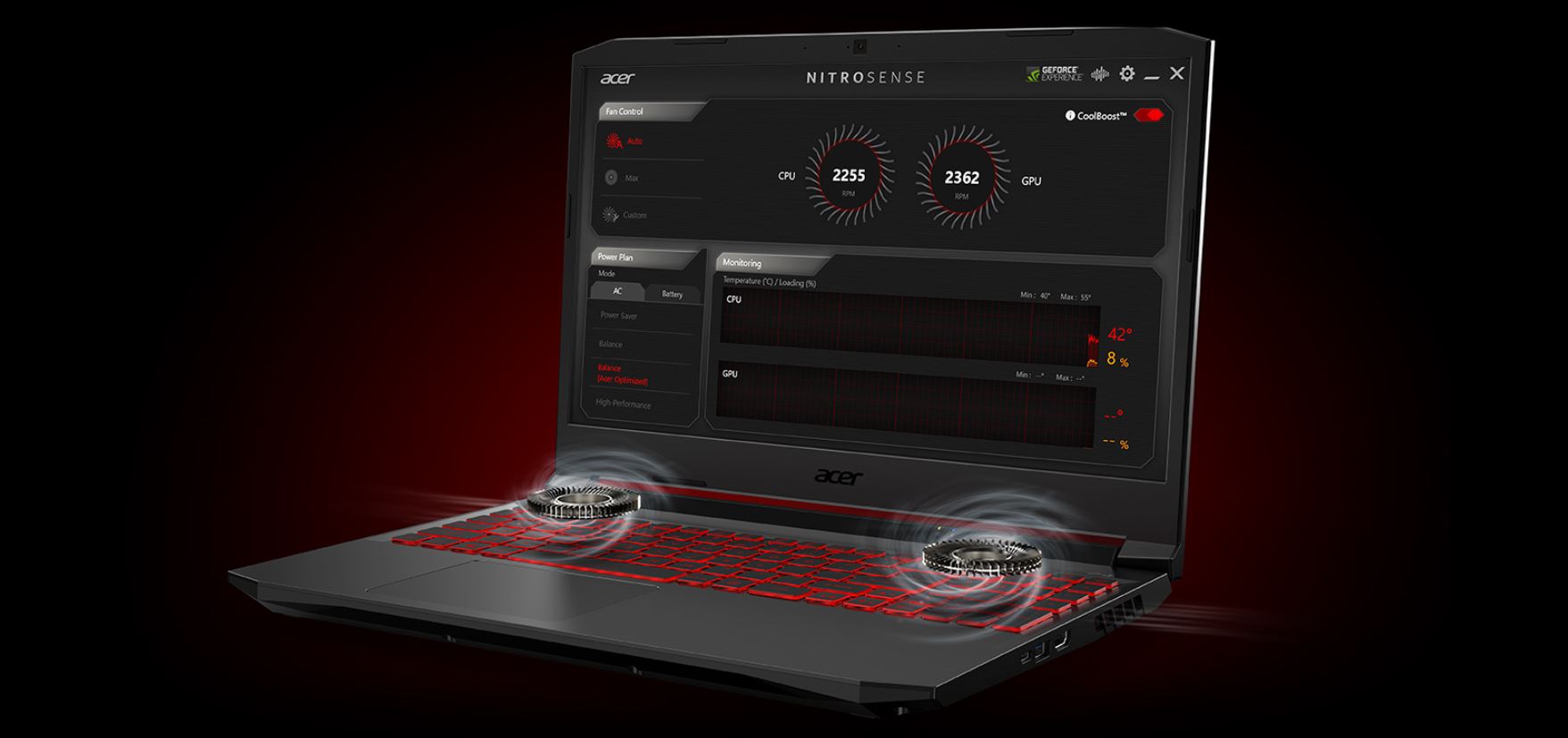 Acer Nitro 5 (AN515-57) i5 8GB/512GB / 15,6" / SSD/RTX 3050 černá