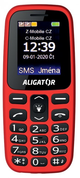 Aligator A220 Senior červená