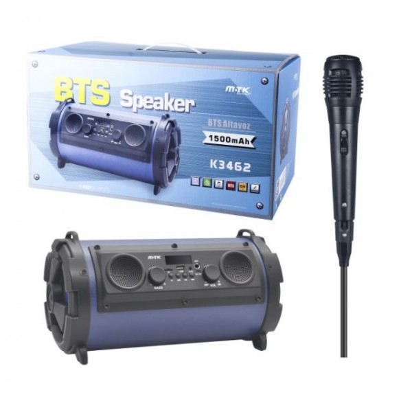 Aligator Bluetooth Speaker PLUS 3462 s mikrofonem, modrý
