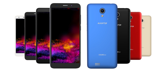 Aligator S5520 Duo 1GB/16GB zlatá