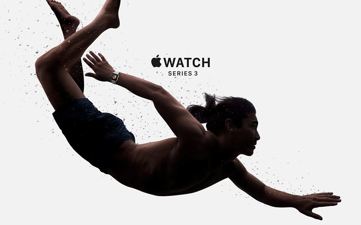 Cyhtré hodinky Apple Watch Series 3