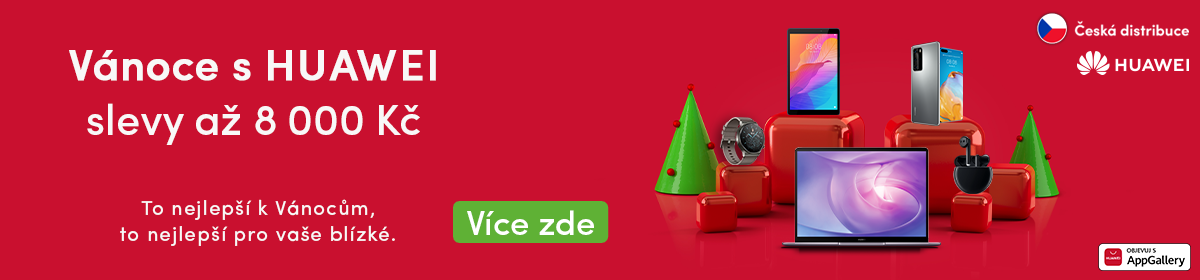 Akce XMAS Huawei 2020 - slevy až 58%