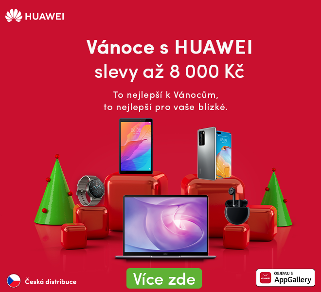 Akce XMAS Huawei 2020 - slevy až 58%