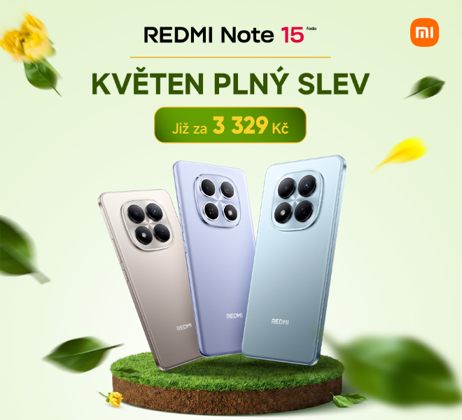 Xiaomi Redmi Note 15 – Nová řada v prodeji