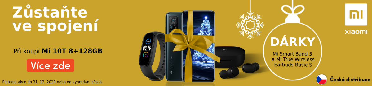 Akce Xiaomi XMAS DÁRKY v hodnotě 1939 Kč