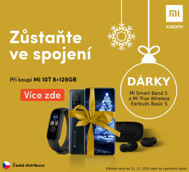 Akce Xiaomi XMAS DÁRKY v hodnotě 1939 Kč