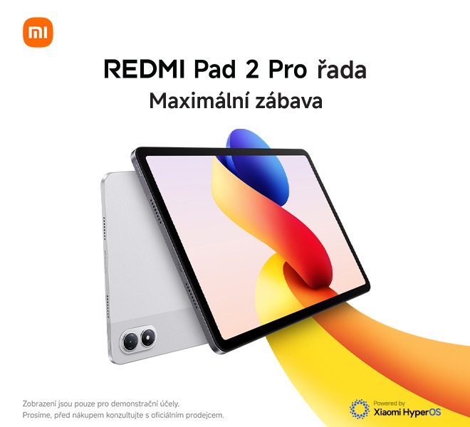 Redmi Pad 2 Pro - Maximální zábava