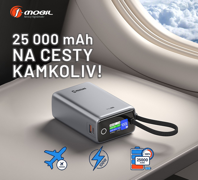 Cestujte bez stresu. Nabijte svůj notebook i nad oceánem