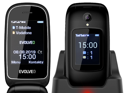 Evolveo EasyPhone FD černá