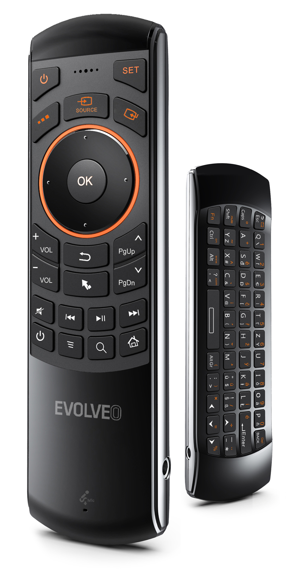 Evolveo FlyMotion D2 Pro, Multifunkční Klávesnice s AirMouse & Audio