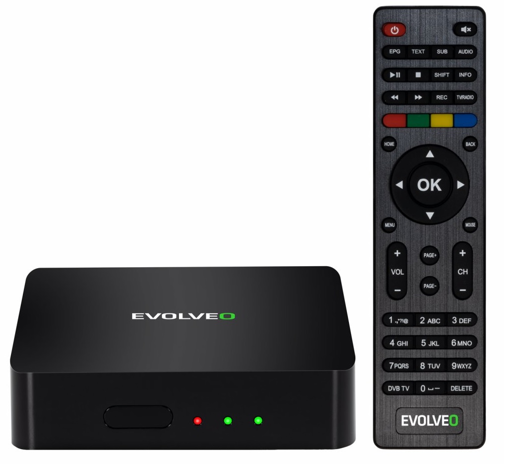 Android & DVB-T2 Evolveo Hybrid Box T2