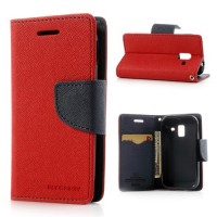 Mercury Rancy Diary pouzdro flip na Huawei P9 Plus red-navy