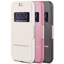 Moshi SenseCover pouzdro flip Apple iPhone 6 Sahara beige