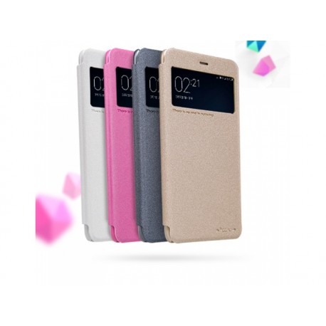 Nillkin Sparkle S-View pouzdro flip ASUS Zenfone 4 Max ZC554KL black