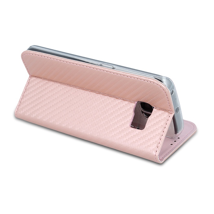 Smart Carbon flilpové pouzdro Apple iPhone 7 rose