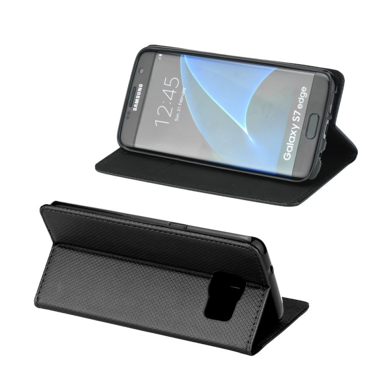 Smart Magnet flipové puzdro na SM Galaxy S8 Edge čierne
