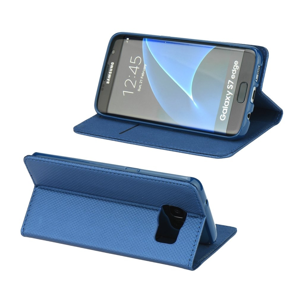 Smart Magnet flipové pouzdro Samsung Galaxy J7 2017 blue