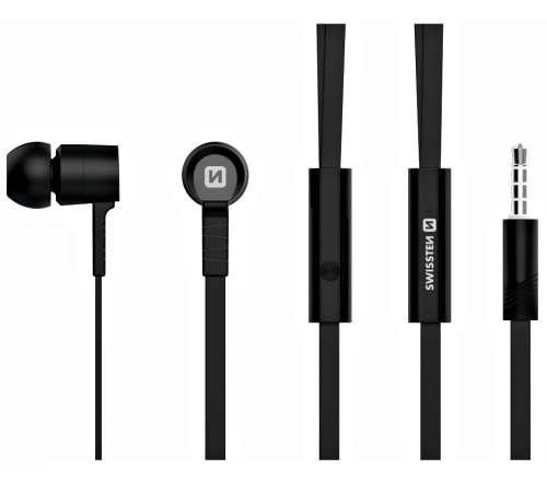 SLUCHÁTKA SWISSTEN EARBUDS RAINBOW YS-D2 black