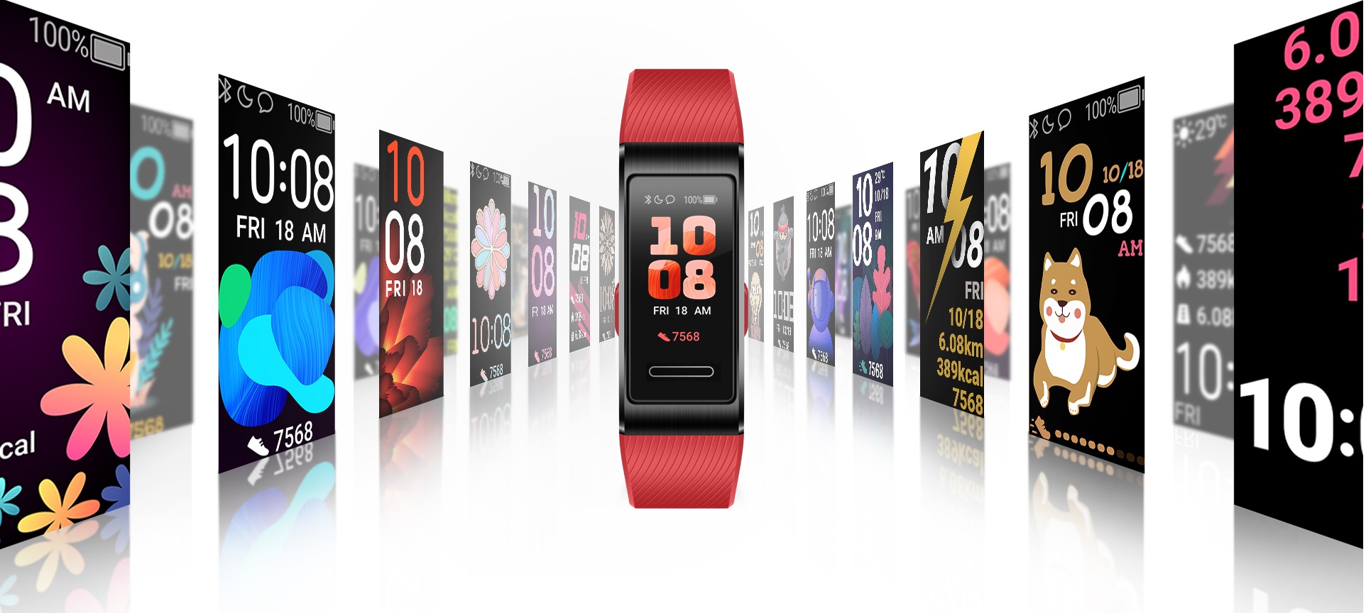 Huawei Band 4 Pro Cinnabar Red