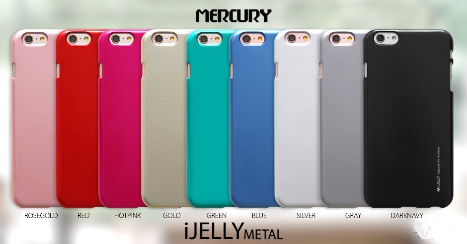 Silikonové pouzdro Mercury i-Jelly METAL pro HUAWEI Y6 II, šedé