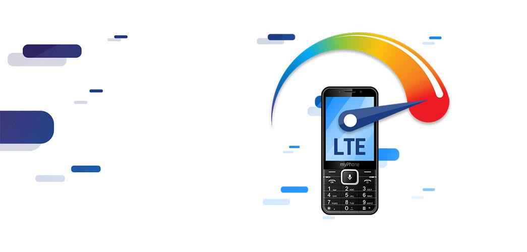 myPhone Up Smart LTE černá