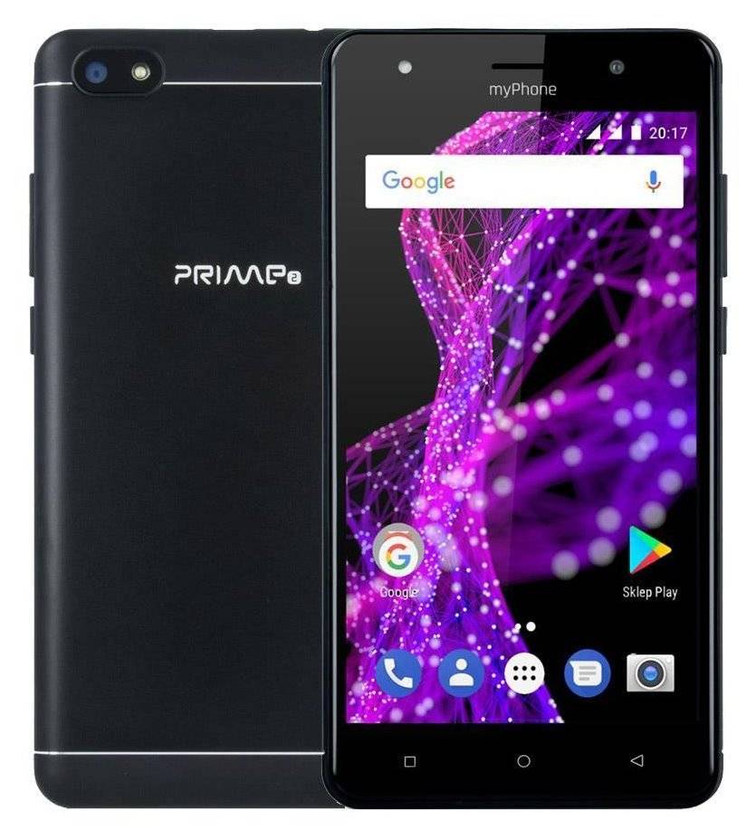 myPhone Prime 2 stříbrná