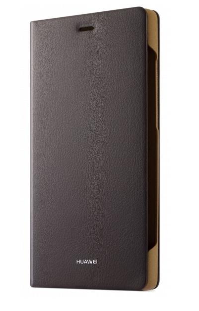 Pouzdro, obal. kryt, futrál Huawei Original Folio pro P8 Lite hnědé