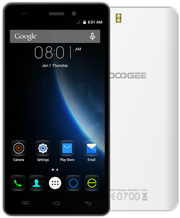 Mobilní telefon Doogee X5 výkon, výbava