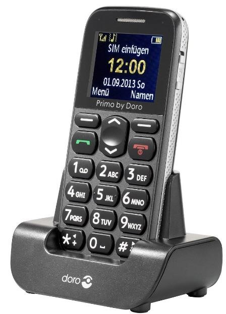 Mobilní telefon mobil seniorský Doro Primo 215