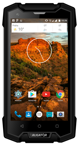 Odolný outdoor mobilní telefon Aligator RX500 eXtremo